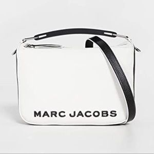 Marc Jacobs The Soft Box 23 Colorblock Leather Hand Bag / Crossbody